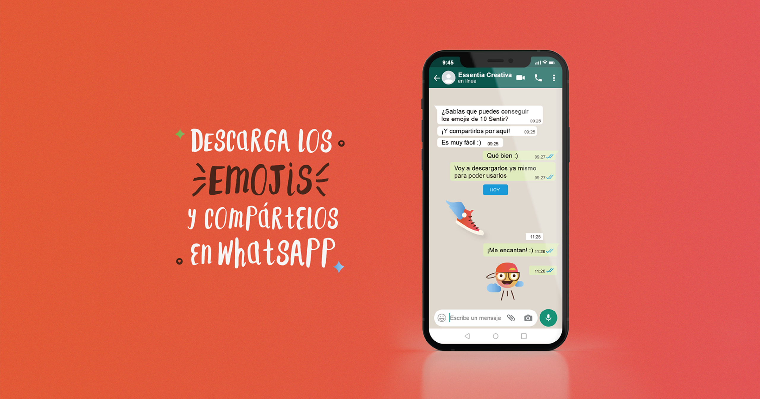 Essentia Creativa 10 Sentir Emojis WhatsApp