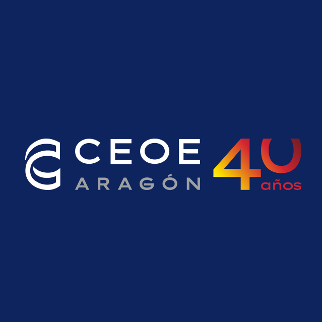 CEOE logotipo 40 aniversario