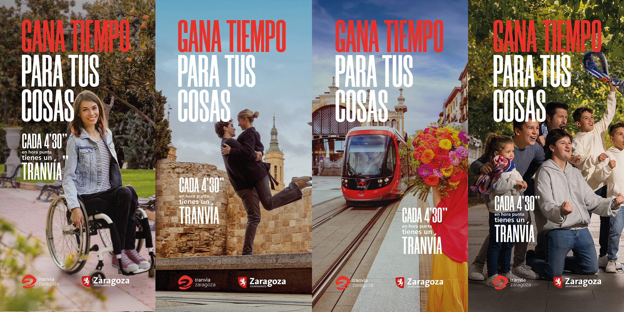 Extradigital Aragón: Tranvía de Zaragoza quiere que ganes tiempo para tus cosas