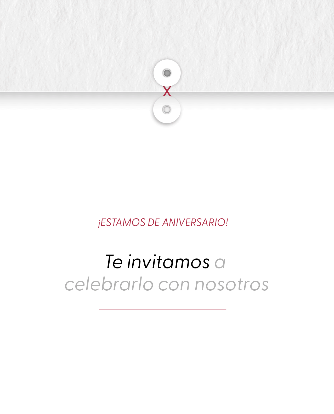 Invitacion Newsletter para el 75 Aniversario de Medrano Asesores