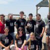Grupo de los premiados del gran concurso del hormigon de zaragoza pertenecientes al instItuto del IES Miralbueno